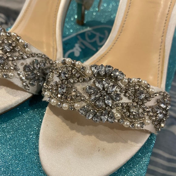 Betsey Johnson Bridal Heels - Picture 2 of 3